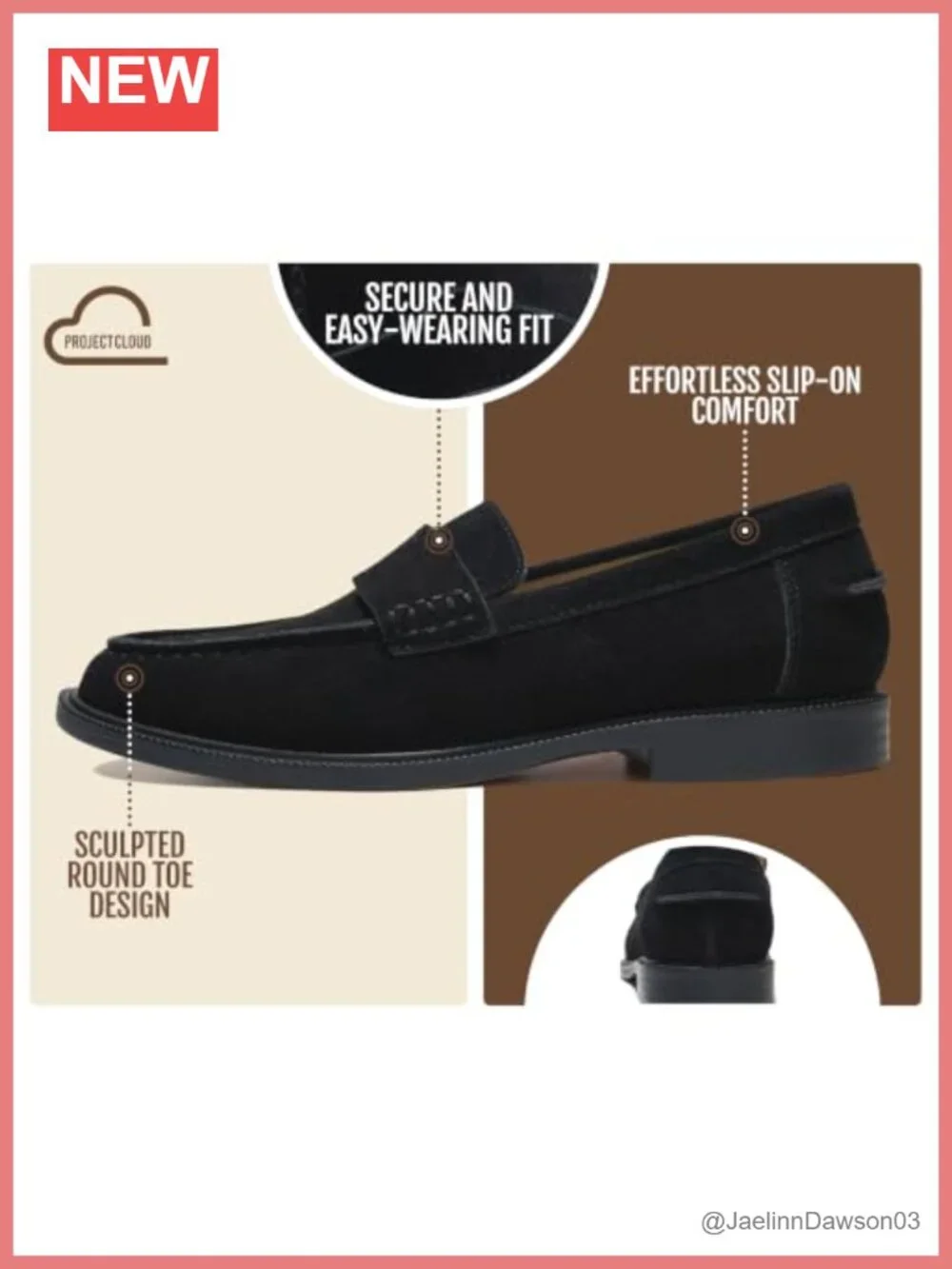 100% Genuine Suede Loafers for Women Slip On Business Casual Shoes
